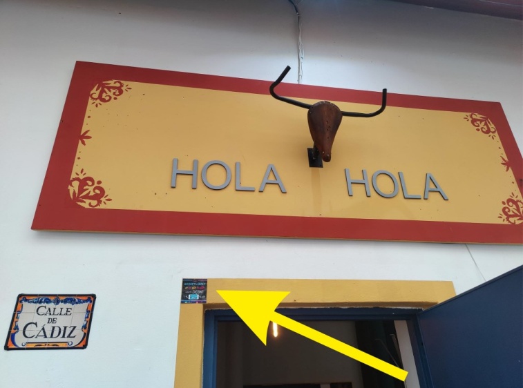 KUP KARTĘ DĘBKI  Naklejka potwierdzająca udział - restauracja HOLA HOLA
