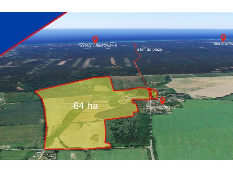 Nieruchomość gruntowa - Sprzedaż - Osieki Lęborskie, Polska ?v=1.0.1