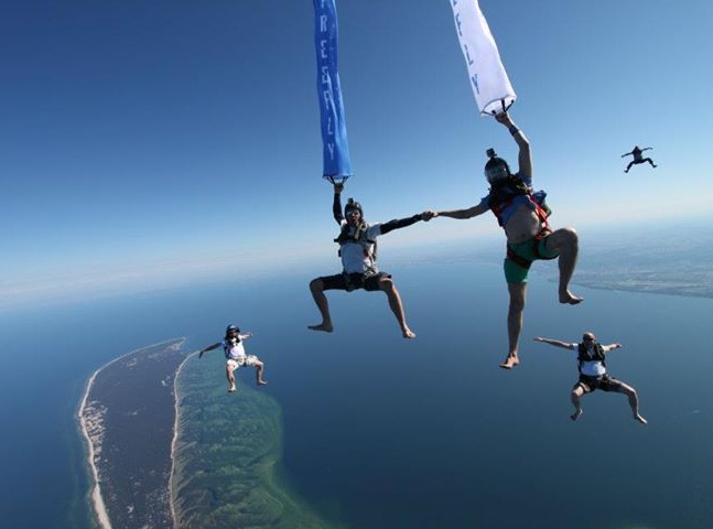 Loty widokowe nad Półwyspem Helskim - SKYDIVE HEL 