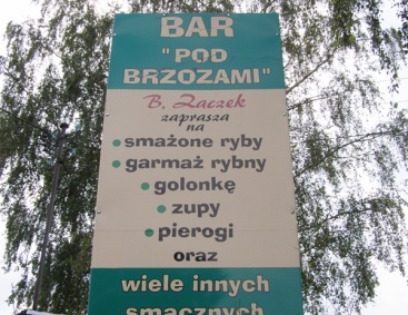 Bar POD BRZOZAMI 