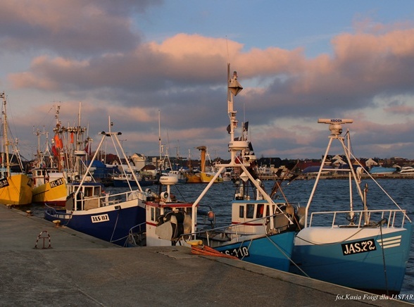 Port rybacki w Jastarni 