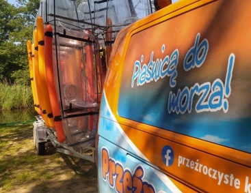 Przeźroczyste Kajaki Dębki 