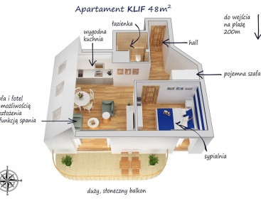 Apartament KLIF 