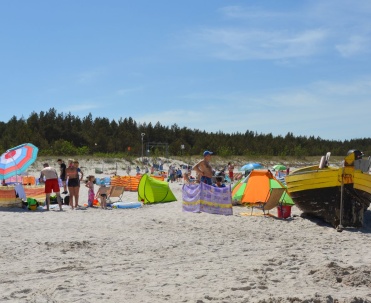 Dębki - wyjątkowe miejsce, gdzie nie ma tłumów na plaży w sezonie