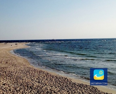 Spokojne morze w Jastarni.