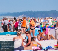 Uwaga ! Dzieci często gubią się na plaży !